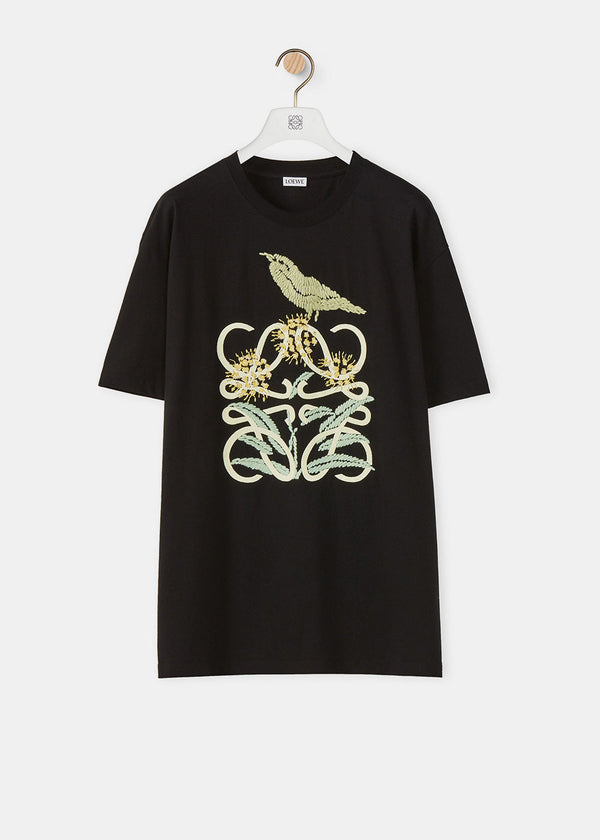 Loewe Black Herbarium Anagram T-shirt - NOBLEMARS