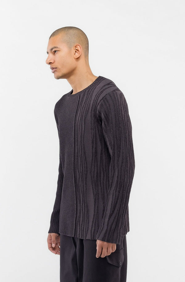 YOHJI YAMAMOTO Transform Rib Sweater - NOBLEMARS
