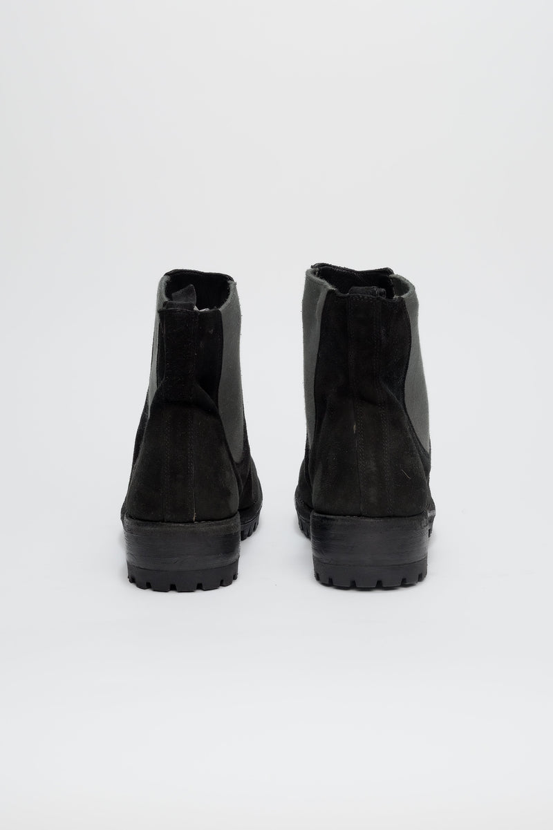 GUIDI 96V Calf Reverse Boots In Black - NOBLEMARS