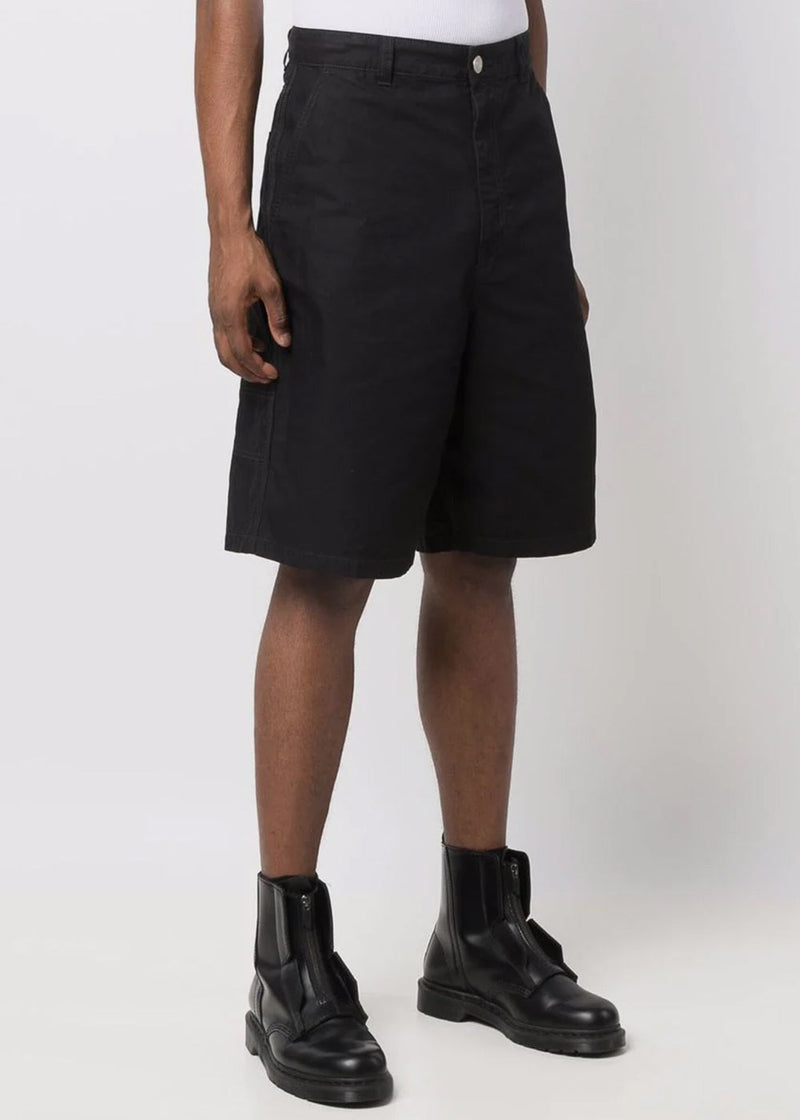 AMI Alexandre Mattiussi Black Worker Fit Shorts - NOBLEMARS