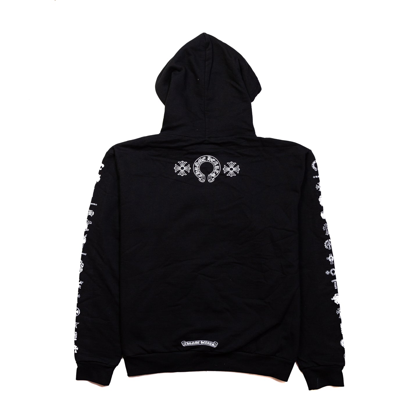 Chrome Hearts Multi Logo Pullover Hoodie Black - NOBLEMARS