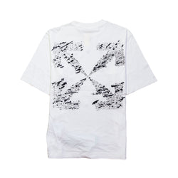 Off-White Paint Splat Arrow T-Shirt White - NOBLEMARS