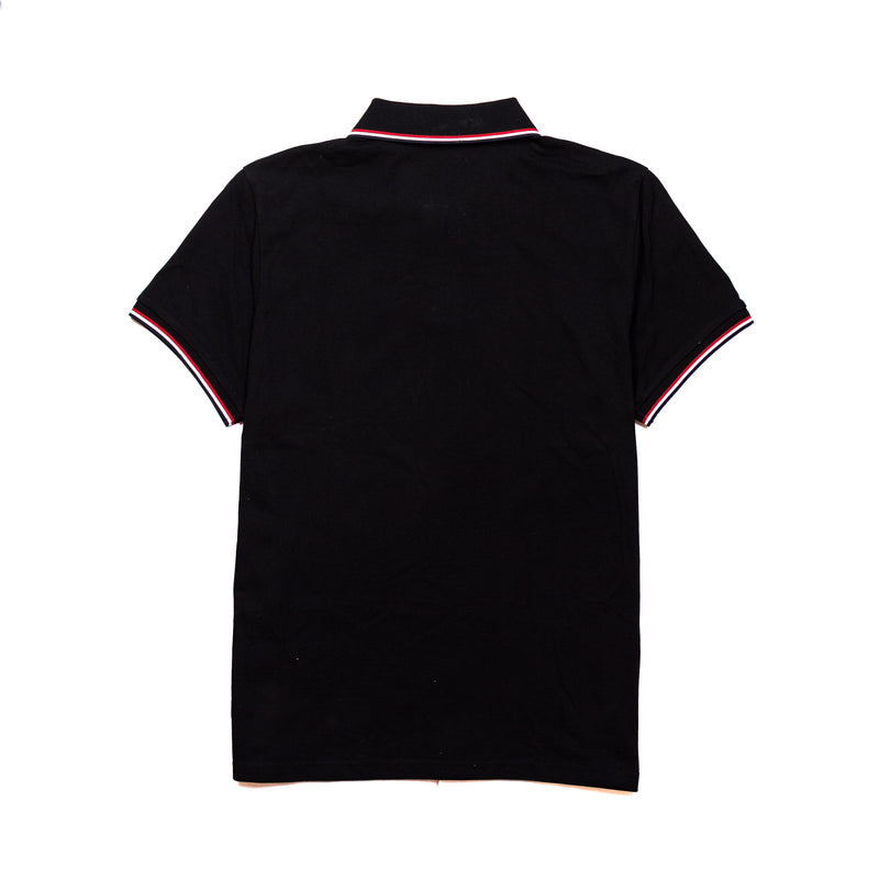 Moncler Collection Logo Polo Shirt Black - NOBLEMARS