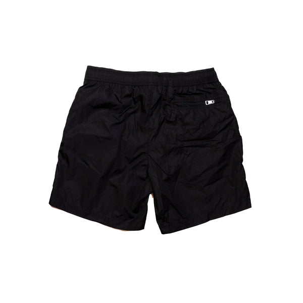 Moncler Nylon Swim Shorts Black - NOBLEMARS