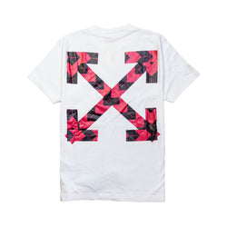 Off-White Paint Arrow Short Sleeve T-Shirt White Pink Black