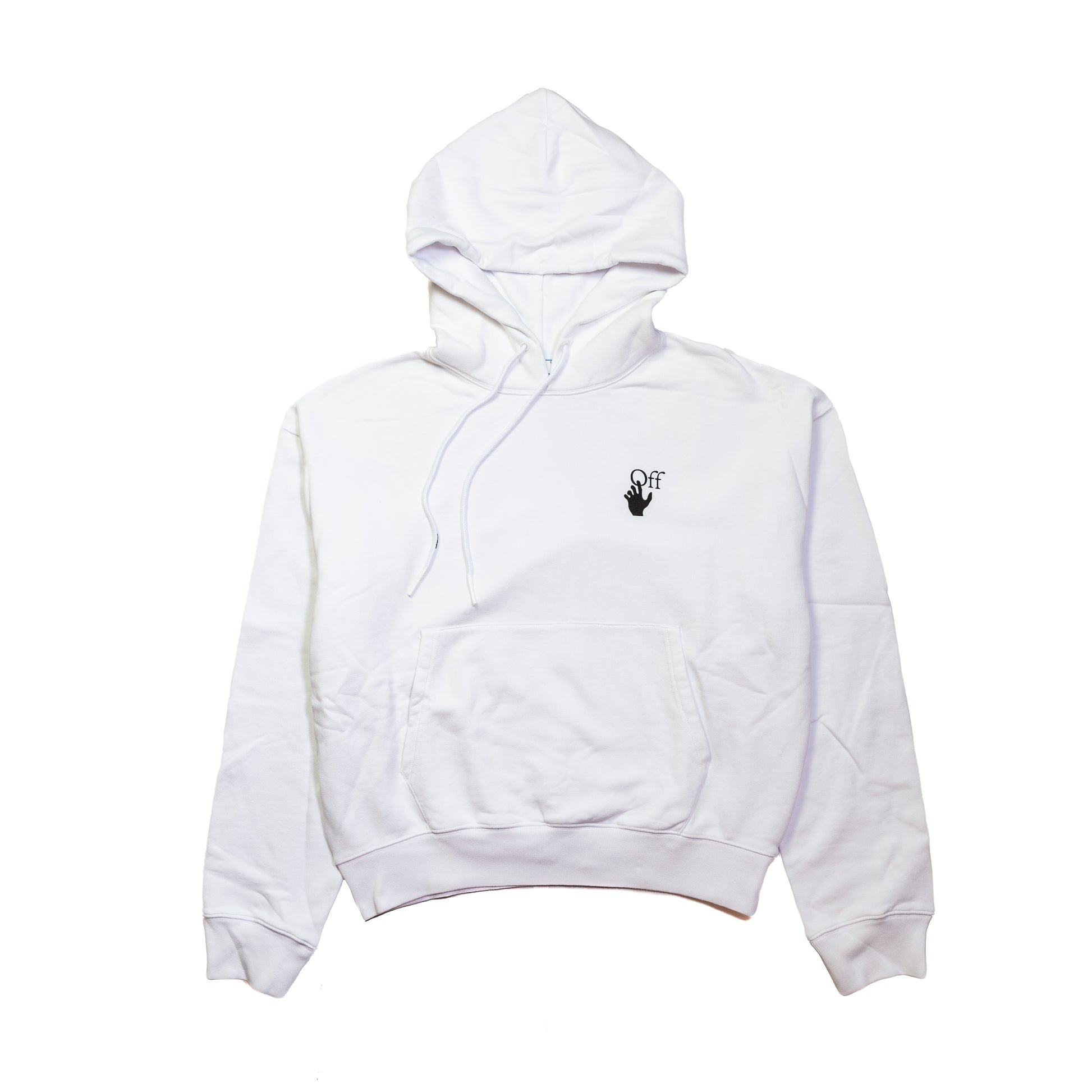 Off-White Degrad‚ Arrows Hoodie White - NOBLEMARS