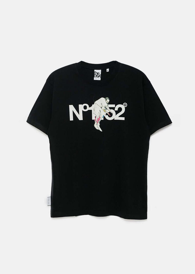 Aitor Throup’s TheDSA Black No. 1452 Graphic Print T-Shirt - NOBLEMARS