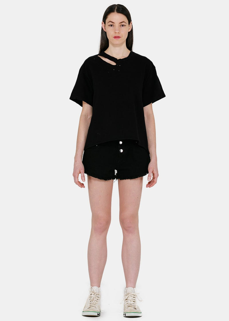 AMIRI Black Slash T-Shirt - NOBLEMARS