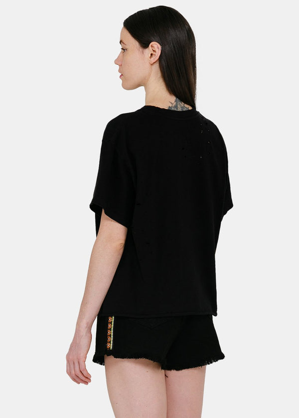 AMIRI Black Slash T-Shirt - NOBLEMARS