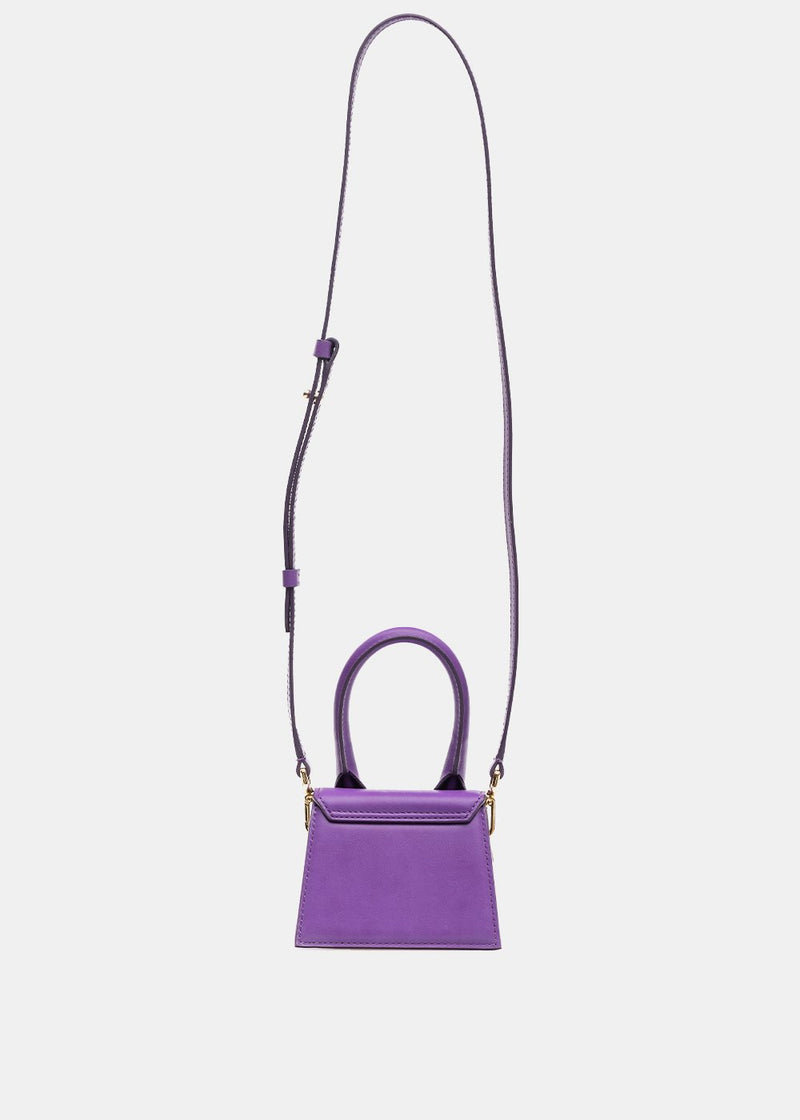 Jacquemus Purple 'Le Chiquito' Bag - NOBLEMARS