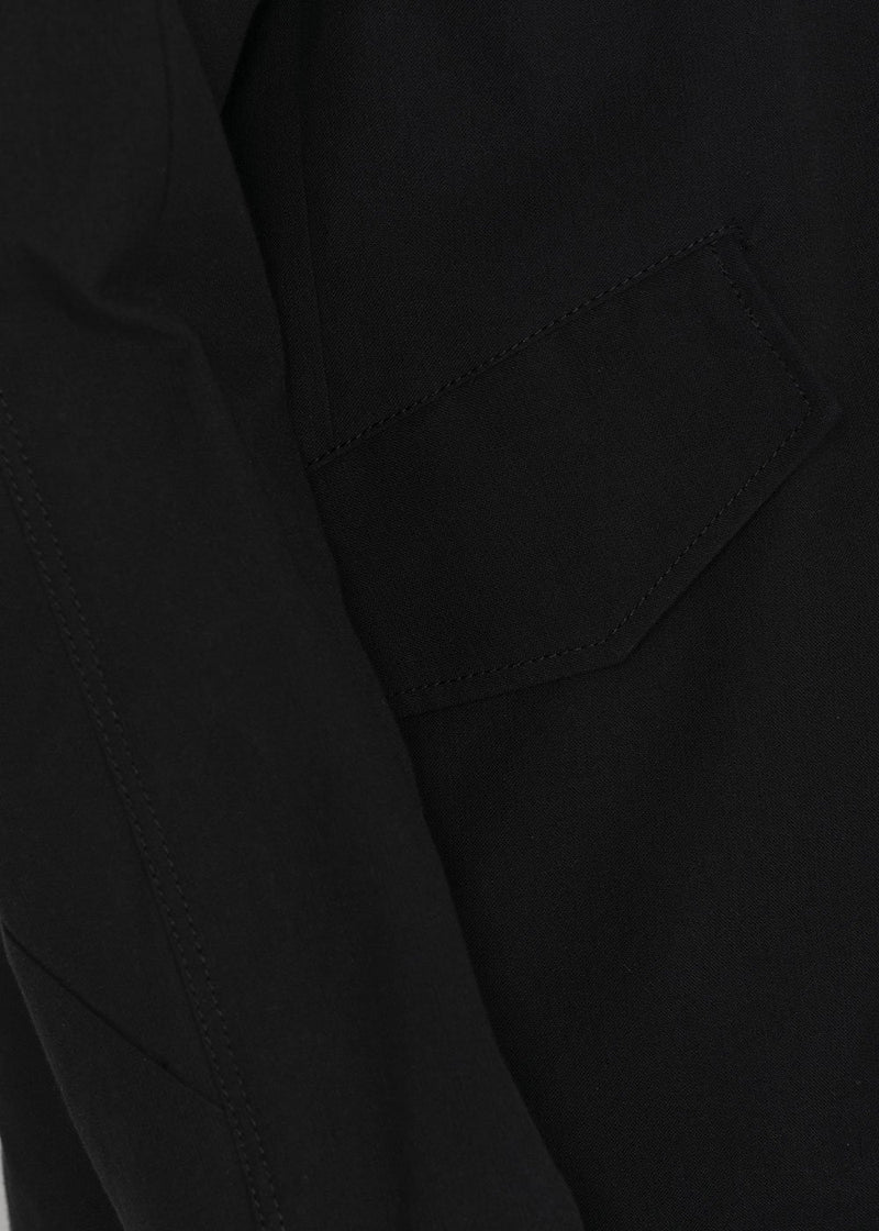 Devoa Black Hooded Jacket - NOBLEMARS