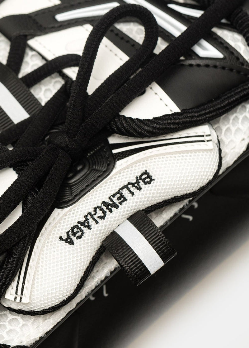 Balenciaga Black & White Sneakerhead Phone Holder Bag - NOBLEMARS