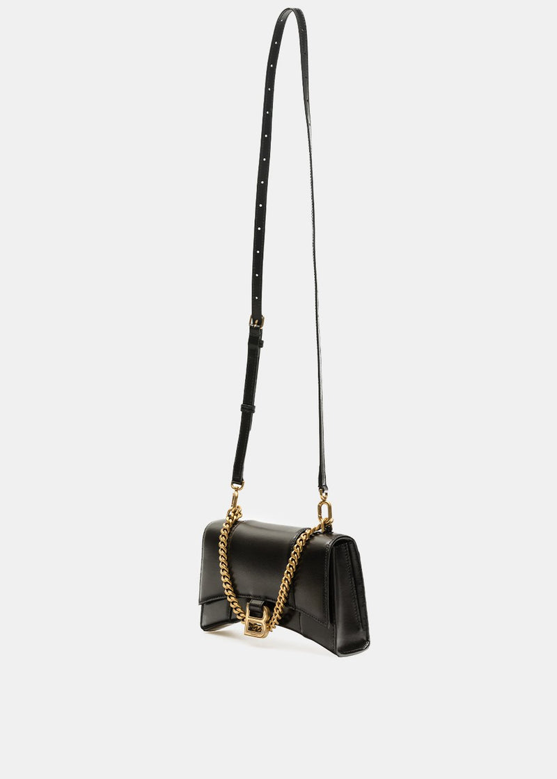 Balenciaga Black XS Hourglass Bag - NOBLEMARS