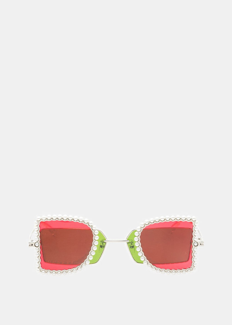 JINNNN Pink Bambi Glasses - NOBLEMARS