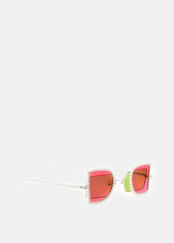 JINNNN Pink Bambi Glasses - NOBLEMARS