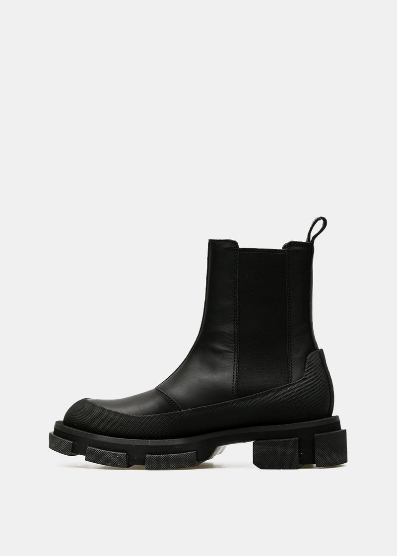 BOTH Black Gao Chelsea Boots 28㎝ | camillevieraservices.com