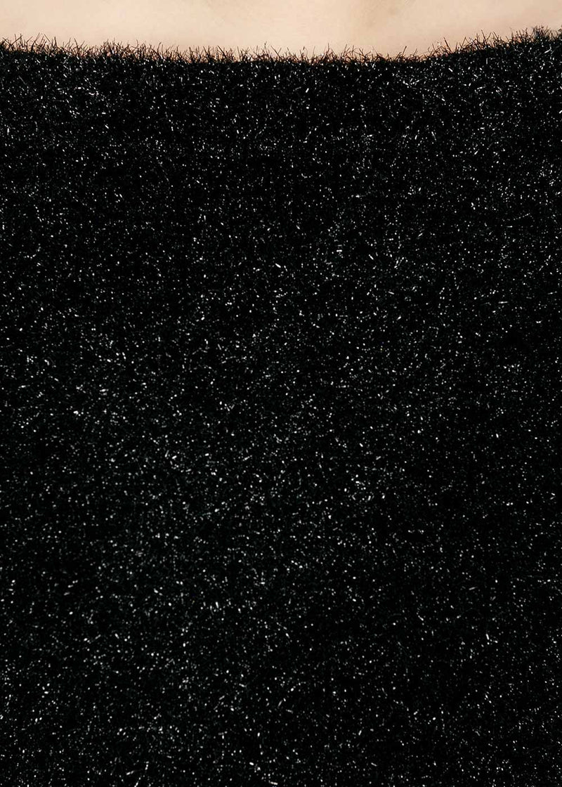 Philosophy di Lorenzo Serafini Black Glitter Sweater - NOBLEMARS