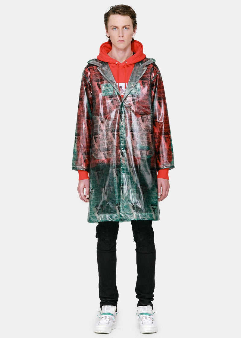 Undercover Green Valentino Edition Graphic Coat - NOBLEMARS