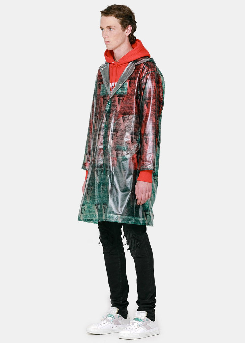 Undercover Green Valentino Edition Graphic Coat - NOBLEMARS
