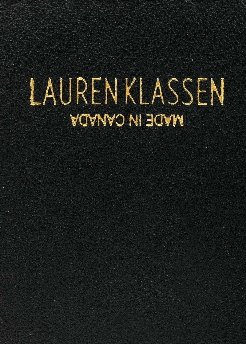 Lauren Klassen Black Jef Card Wallet - NOBLEMARS