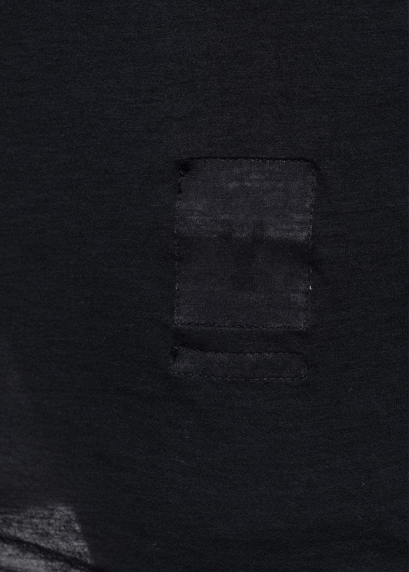 Rick Owens Drkshdw Indigo Drape T-Shirt - NOBLEMARS