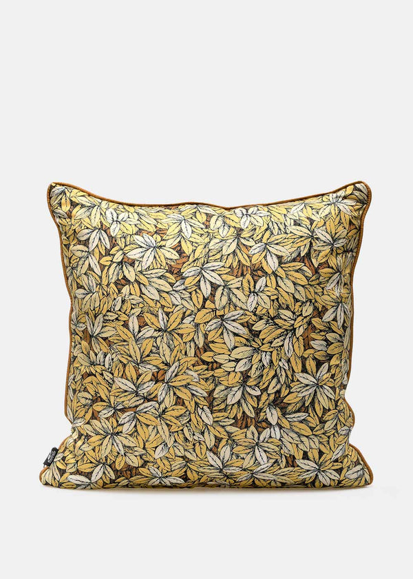 Fornasetti Multicolor Owl Silk Cushion - NOBLEMARS