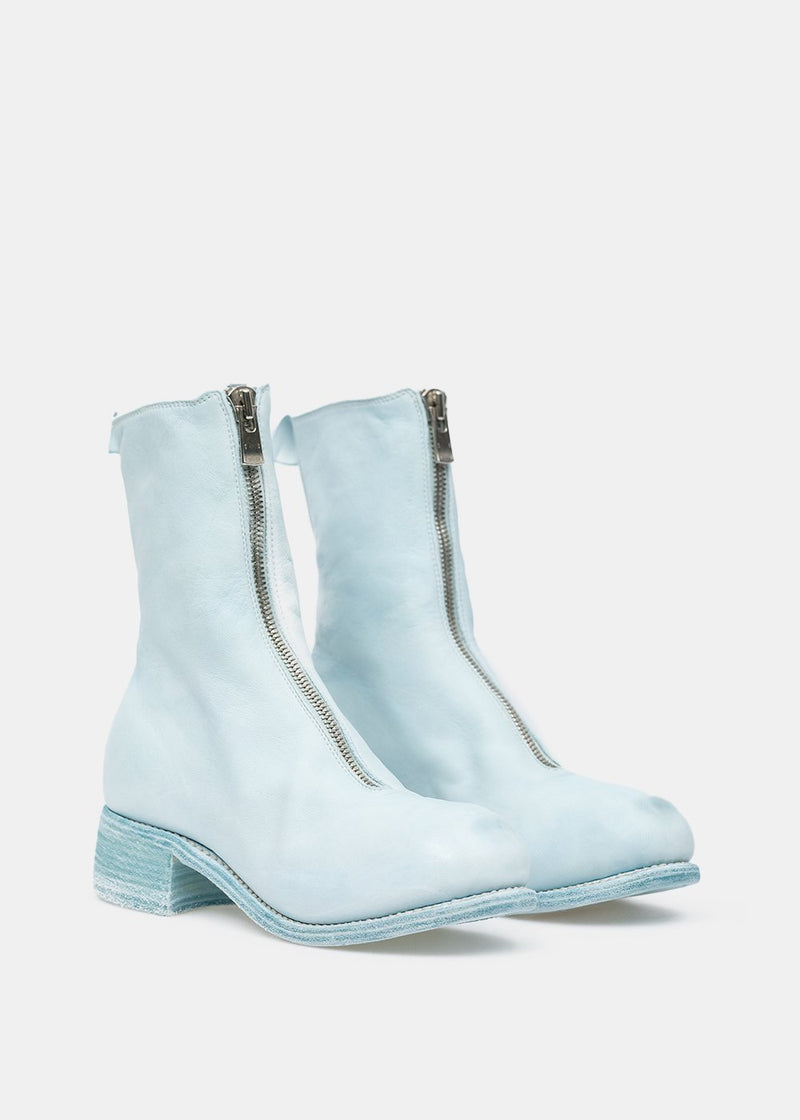 Guidi Blue PL2 Front Zip Boots - NOBLEMARS
