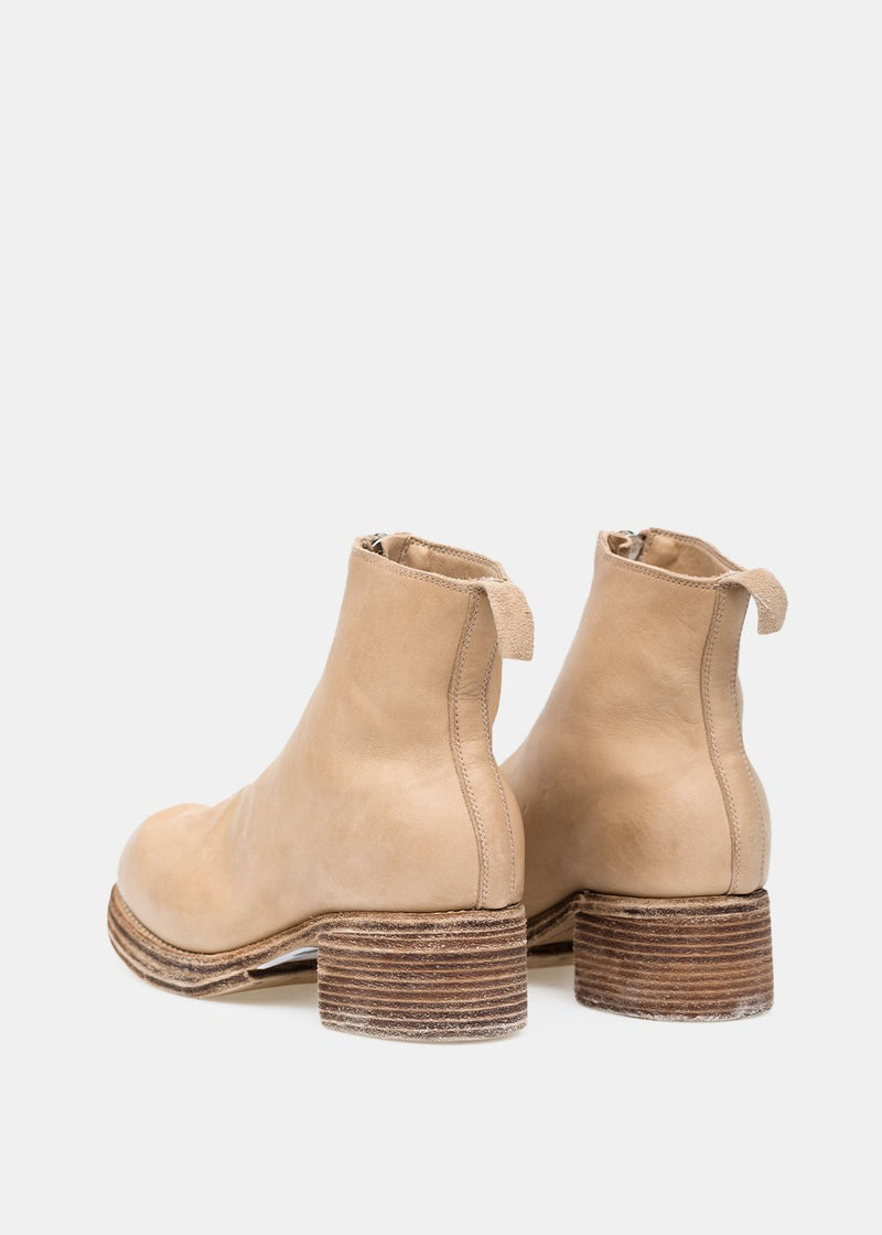 Guidi Brown PL1 Front Zip Boots - NOBLEMARS