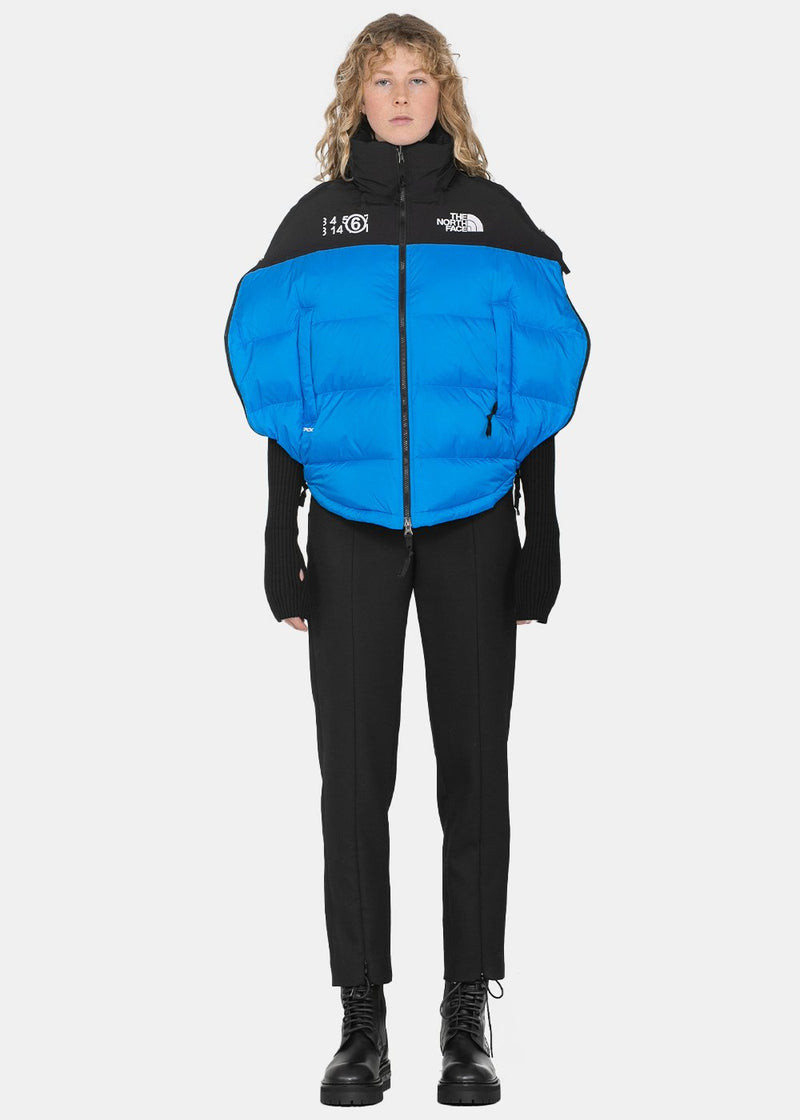 MM6 Maison Margiela Blue The North Face Down Circle Jacket - NOBLEMARS