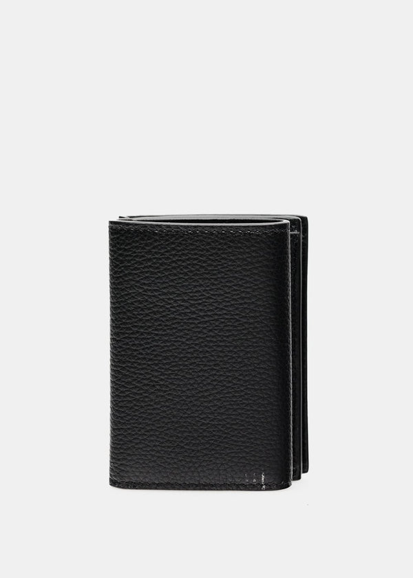 Balenciaga Black Neo Classic Mini Wallet - NOBLEMARS