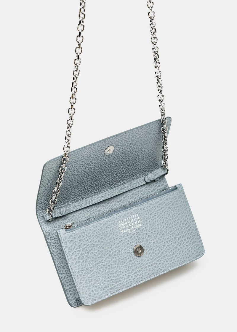 Maison Margiela Blue Chain Wallet Shoulder Bag - NOBLEMARS
