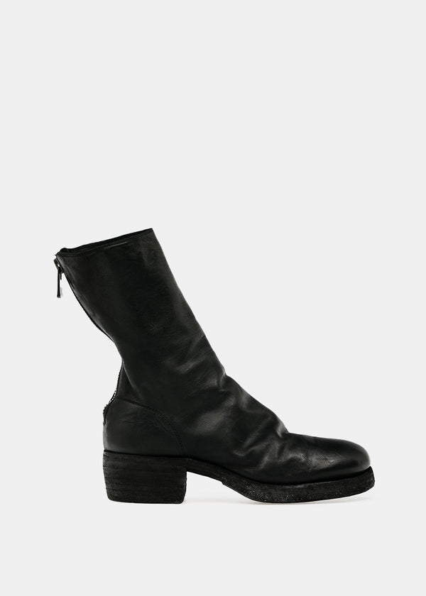 Guidi Black 788Z Back Zip Boots - NOBLEMARS