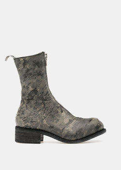 Guidi Camouflage PL2 Front Zip Mid Boots - NOBLEMARS