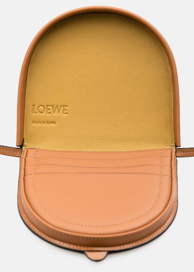 Loewe Tan Small Heel Pouch - NOBLEMARS