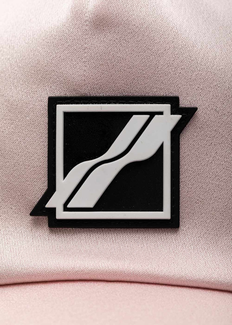 We11done Pink Basic Logo Cap - NOBLEMARS