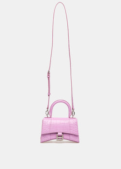 Balenciaga Lilac XS Hourglass Bag - NOBLEMARS