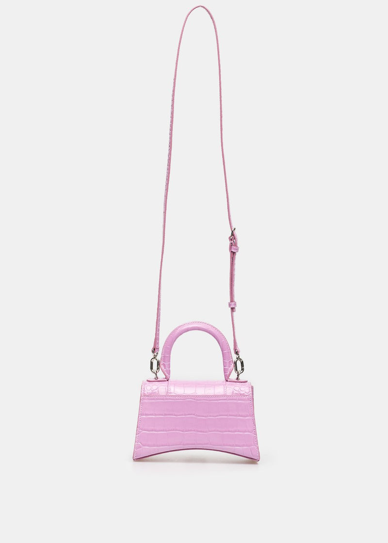 Balenciaga Lilac XS Hourglass Bag - NOBLEMARS