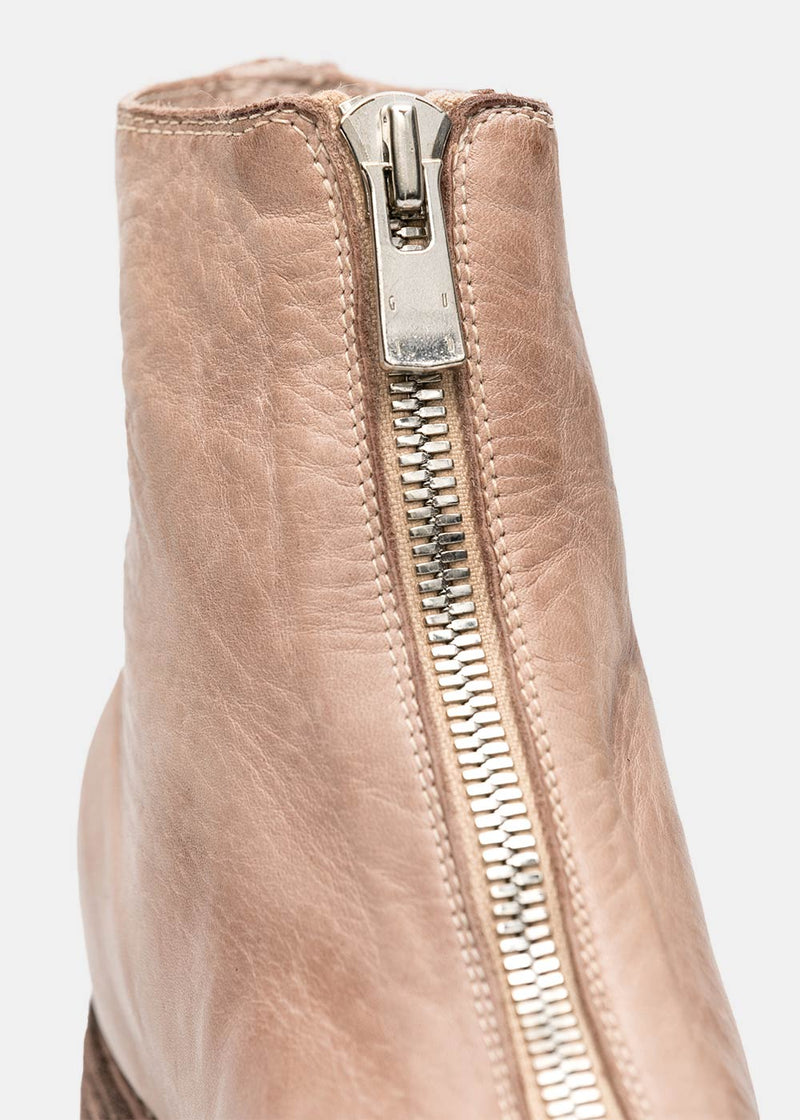 Guidi Pink PL1 Front Zip Boots - NOBLEMARS