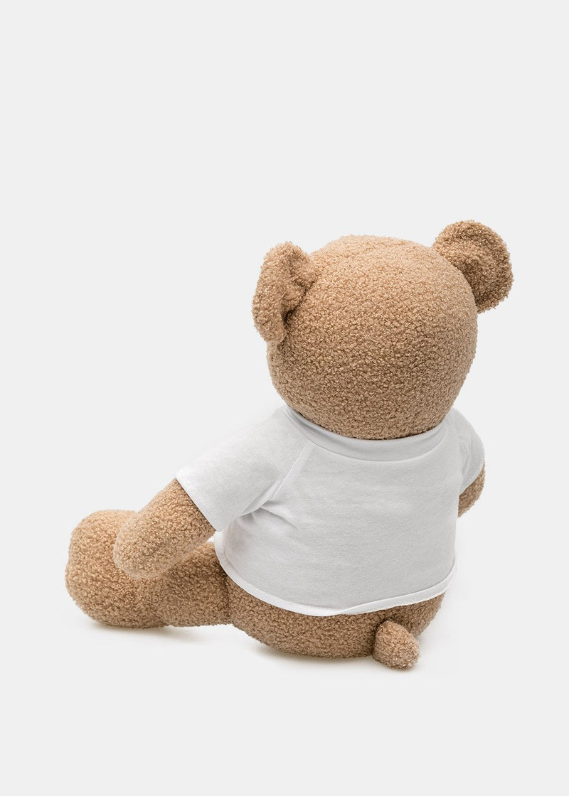 Palm Angels Brown Logo Embroidery Mini Bear - NOBLEMARS