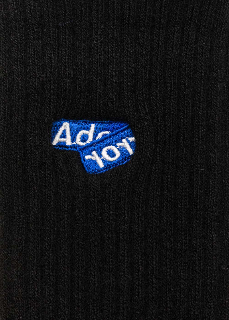 ADER error Black Logo Socks - NOBLEMARS