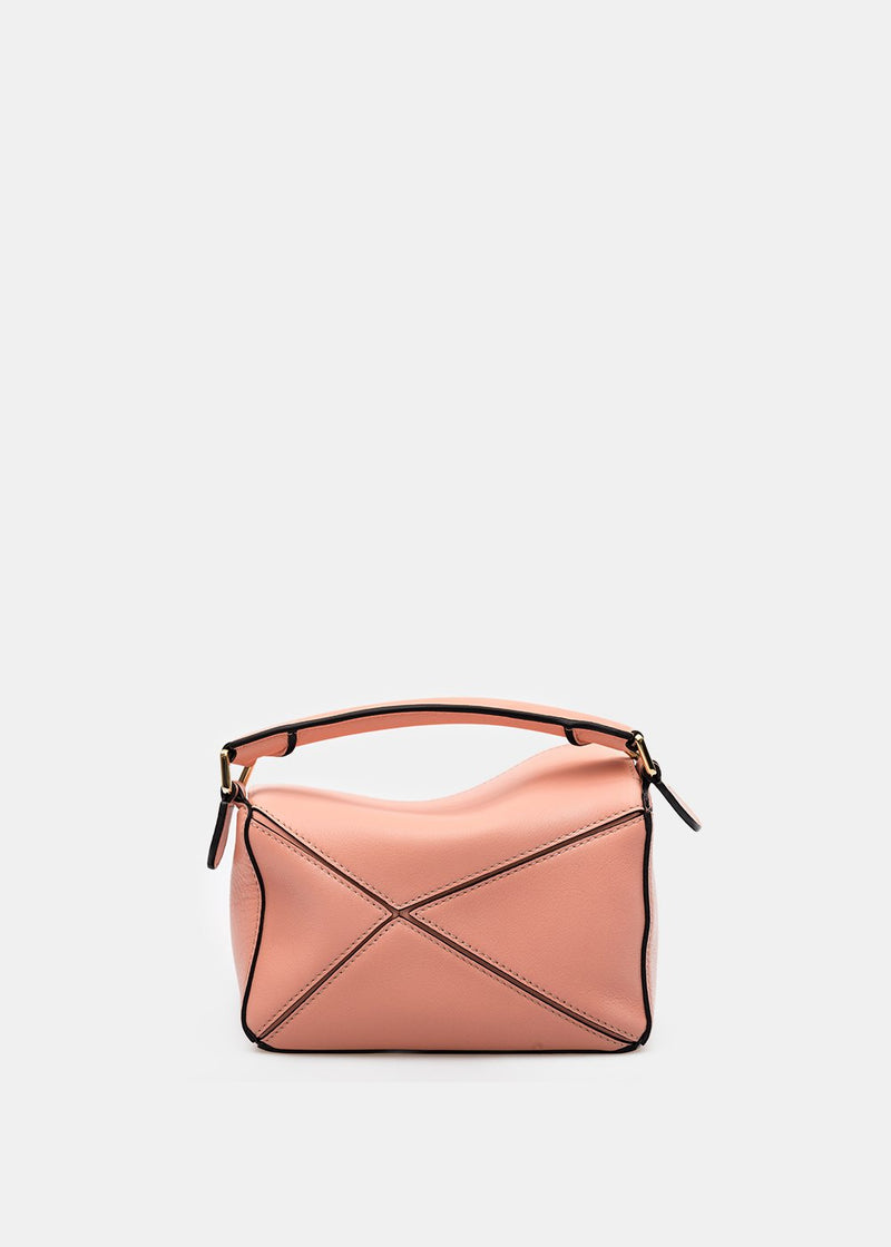 Loewe Dark Blush Mini Puzzle Bag - NOBLEMARS