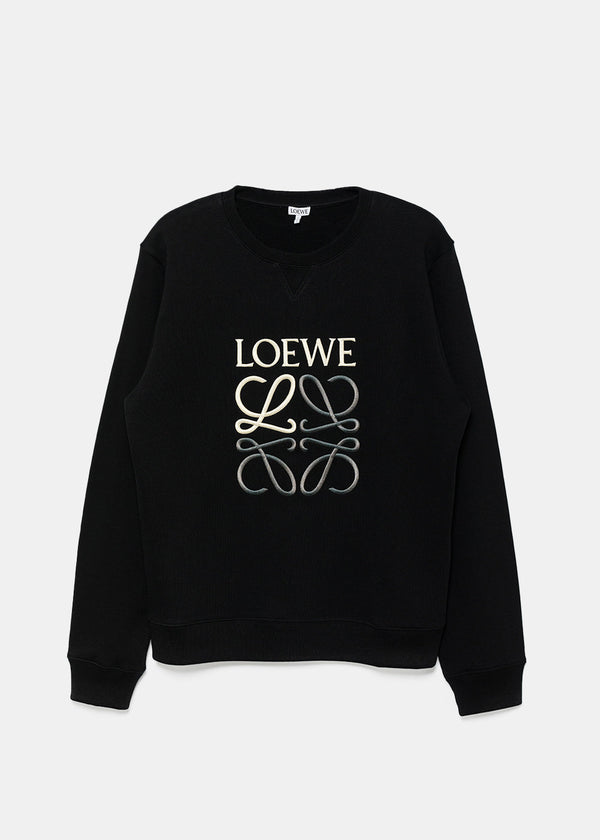 Loewe Black Anagram Sweatshirt