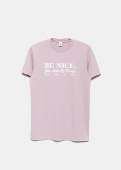 SPORTY & RICH Fondant Be Nice T-Shirt - NOBLEMARS