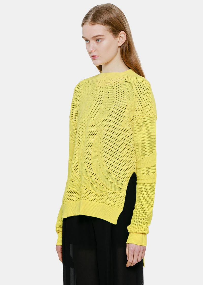 Sonia Rykiel Yellow Strawberry Sweater - NOBLEMARS
