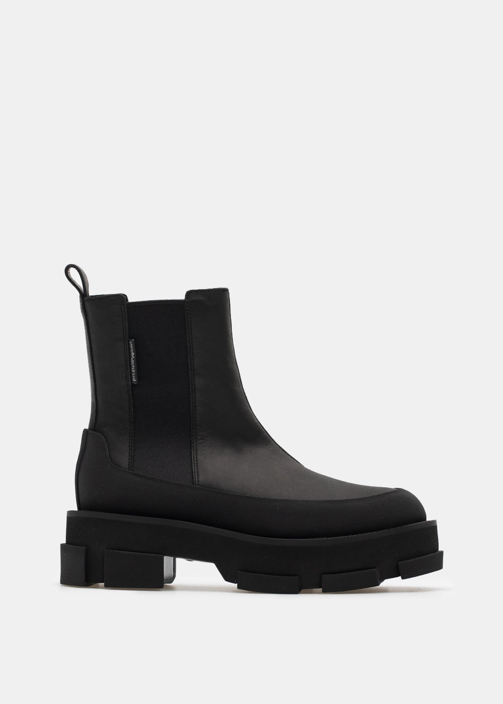 both Black Gao Platform Chelsea Boots - NOBLEMARS