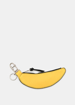 Sonia Rykiel Black & Yellow Banana Key Holder - NOBLEMARS