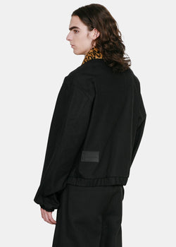 We11done Black Pullover Jacket - NOBLEMARS