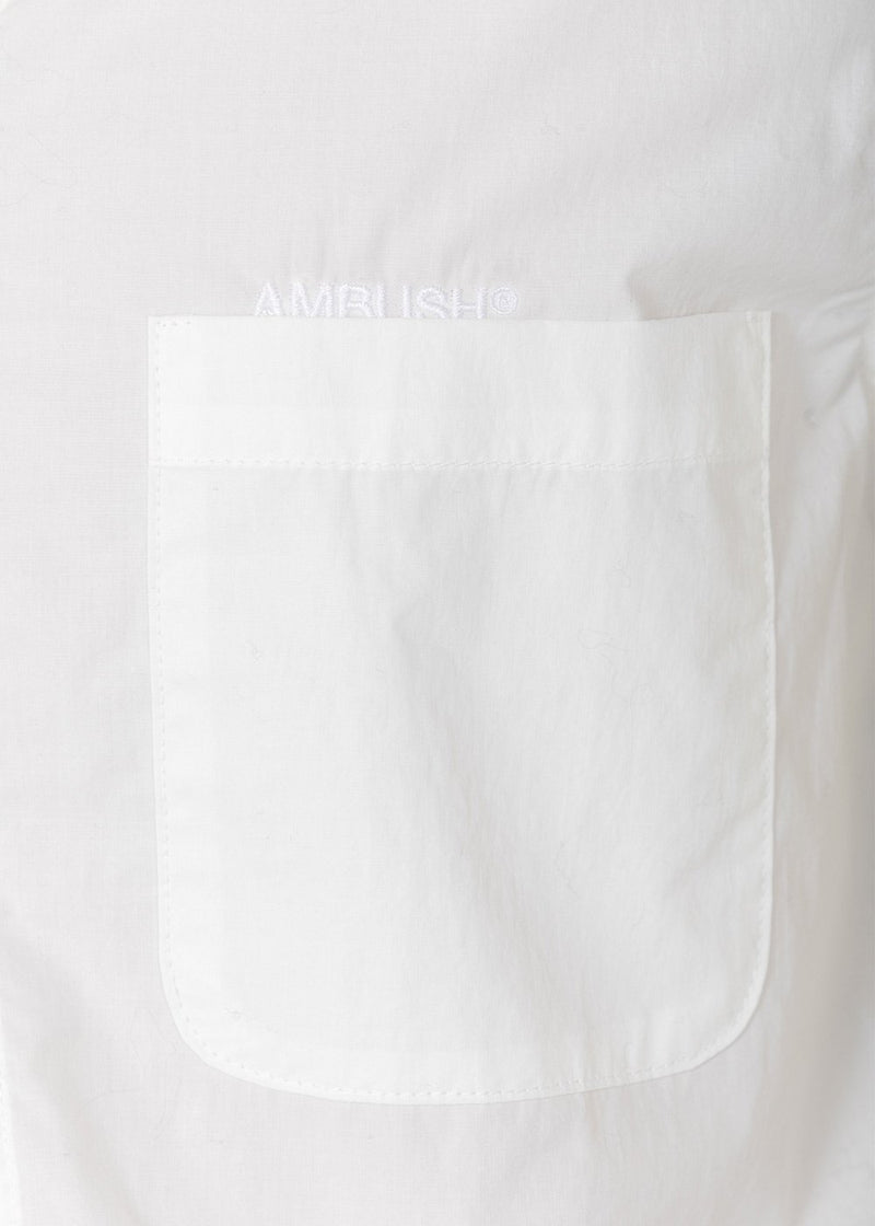 Ambush White Cotton Mix T-Shirt - NOBLEMARS