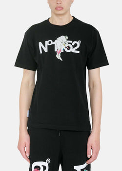 Aitor Throup’s TheDSA Black No. 1452 Graphic Print T-Shirt - NOBLEMARS