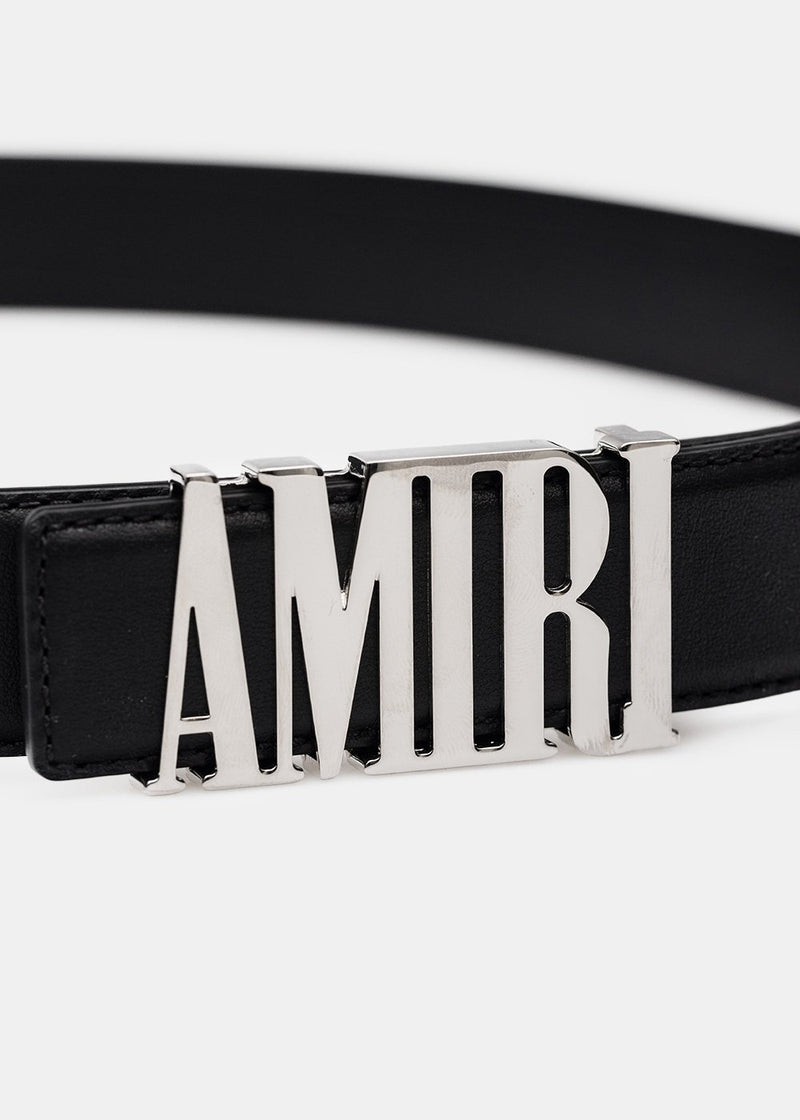 AMIRI Black AMIRI Core Nappa Belt - NOBLEMARS